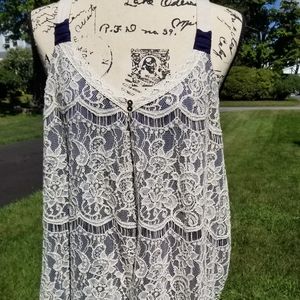 Overlaced Tank Top